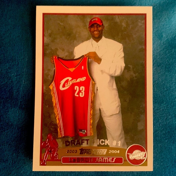 LeBron James rookie card / mint condition / 2003 topps - Picture 3 of 7